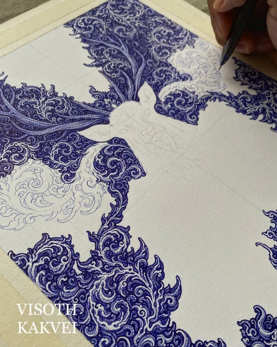 治愈强迫症的画,看了让人强迫症发作的画