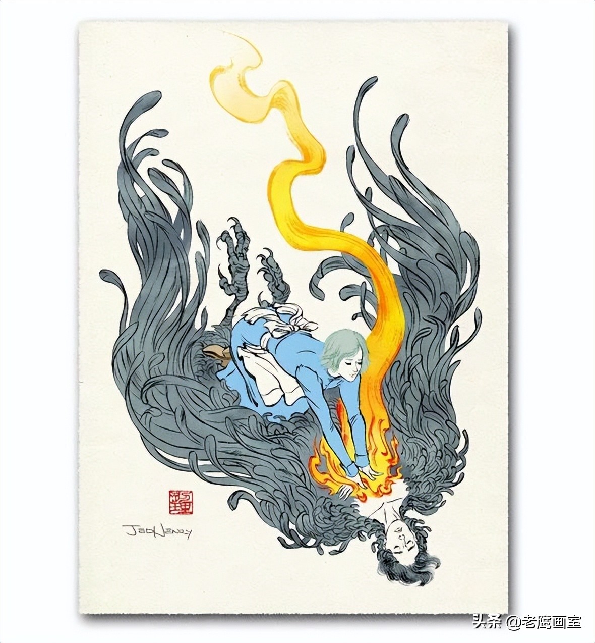 大师宫崎骏珍藏多年的画稿,100个画家致敬梵高