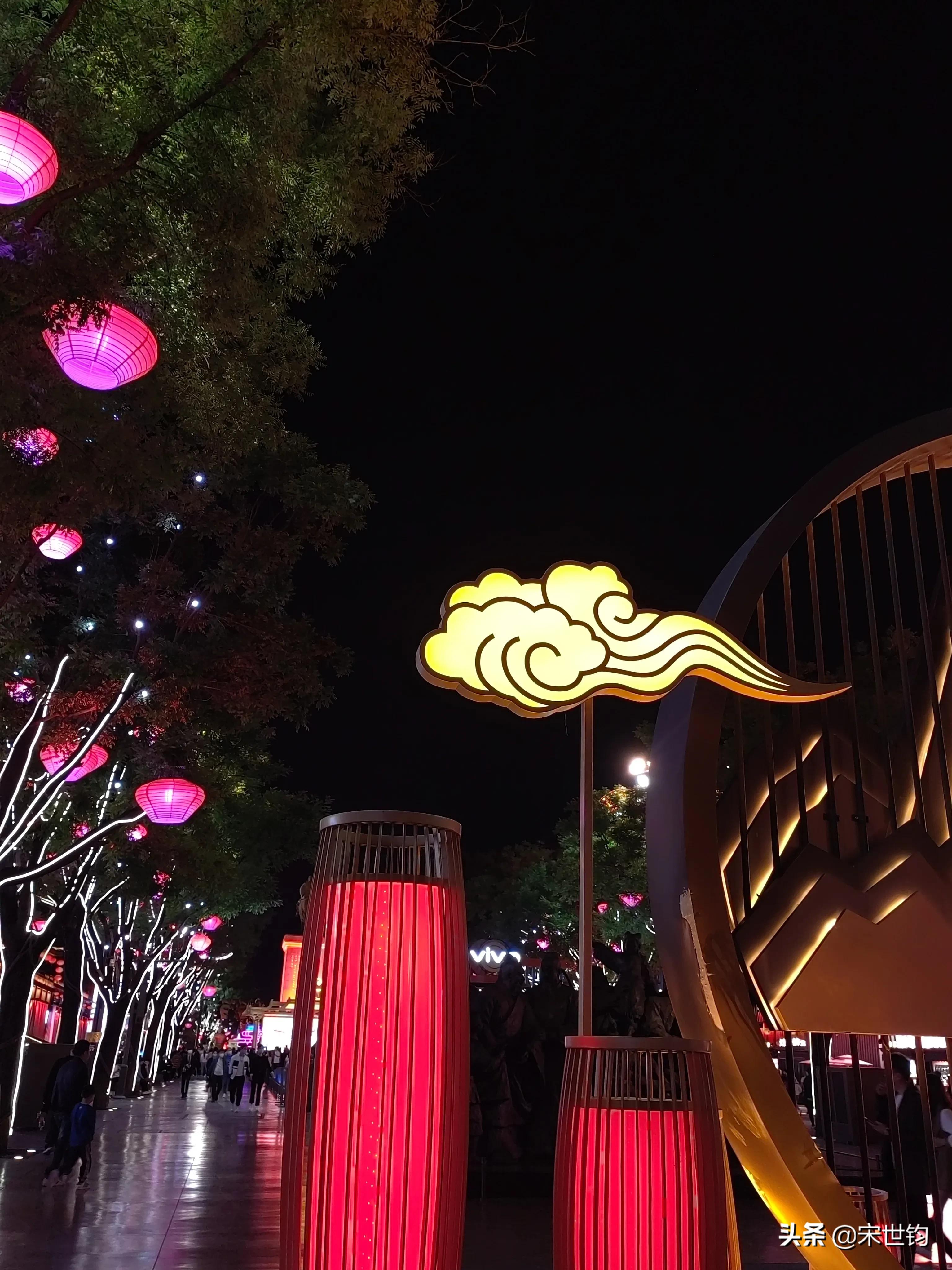 西安大唐不夜城手机拍摄技巧,西安大唐不夜城美拍