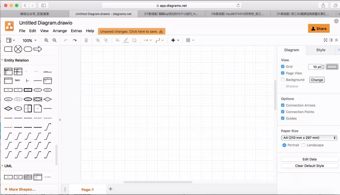 drawio绘图源码讲解视频,画图平台软件