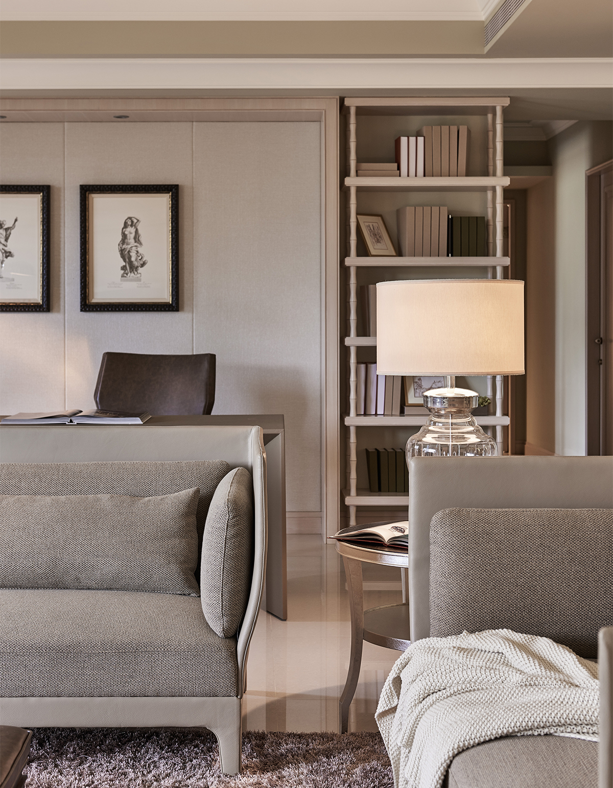 最佳客厅中式挂画,装饰挂画小技巧让家更有格调