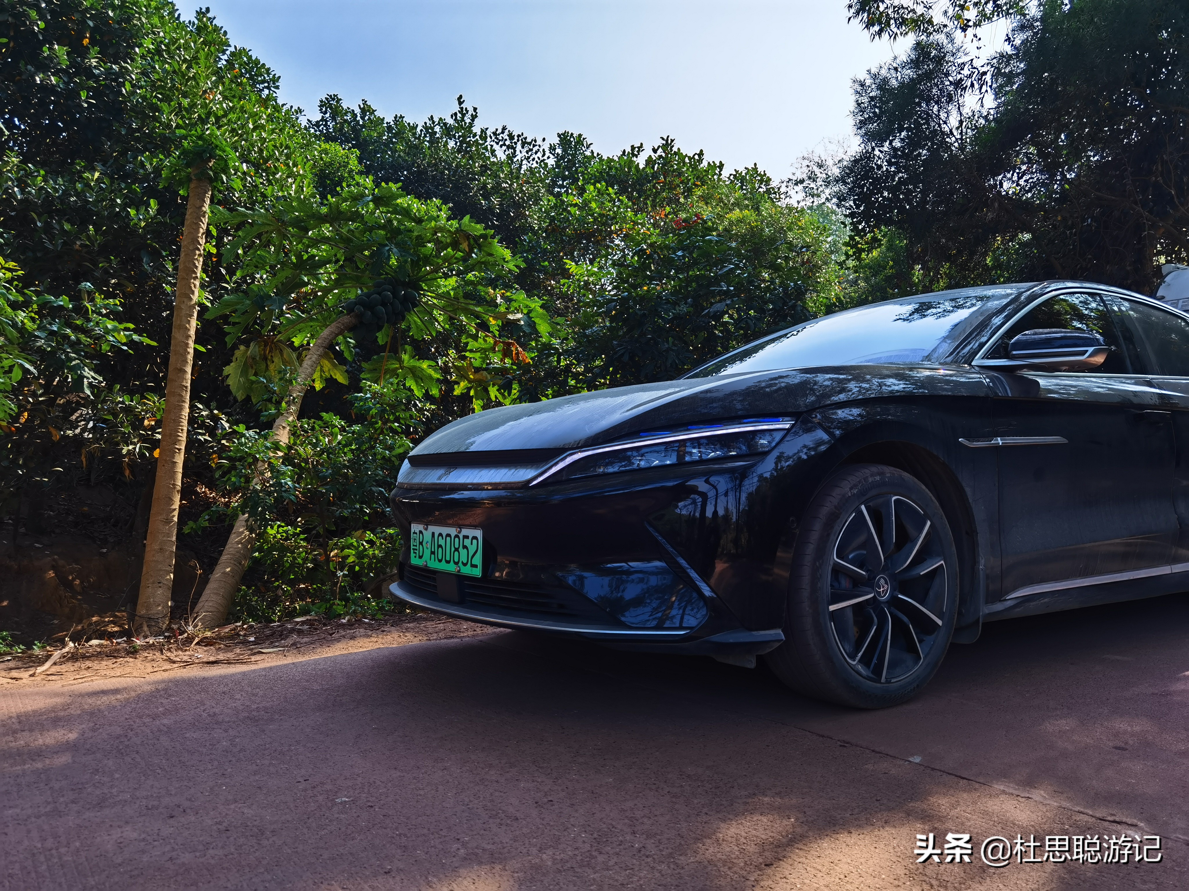 汉ev自驾川西环线,电车自驾三亚汉ev