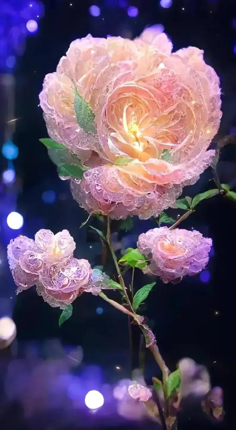 特别漂亮的水晶花,别具一格的水晶花图片