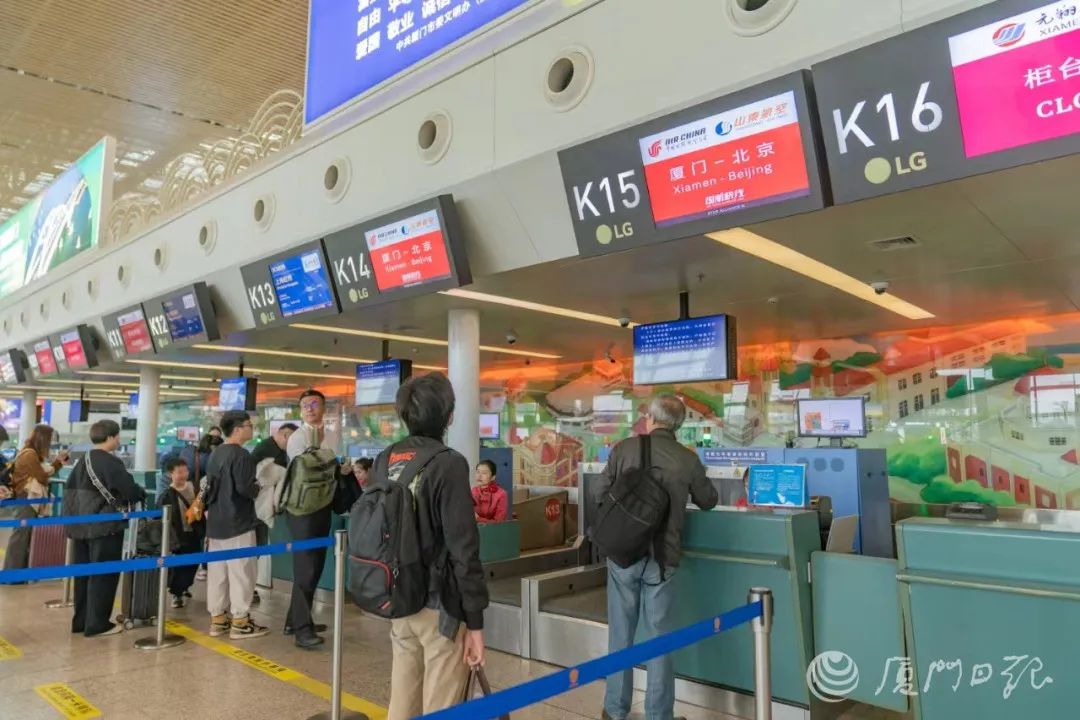 厦门到北京空中快线,厦门到北京的空中航线