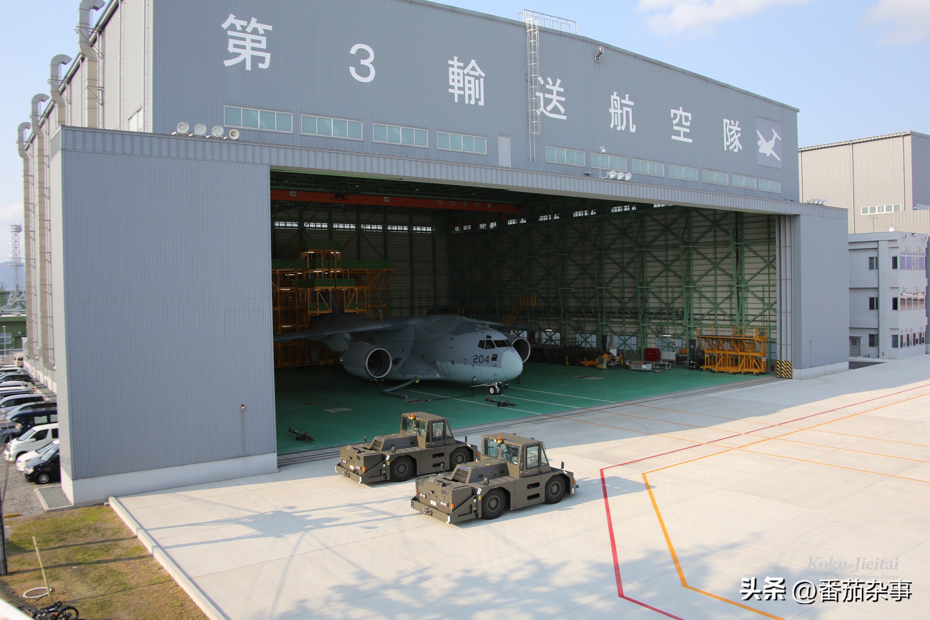 空中自卫队的C-2运输机