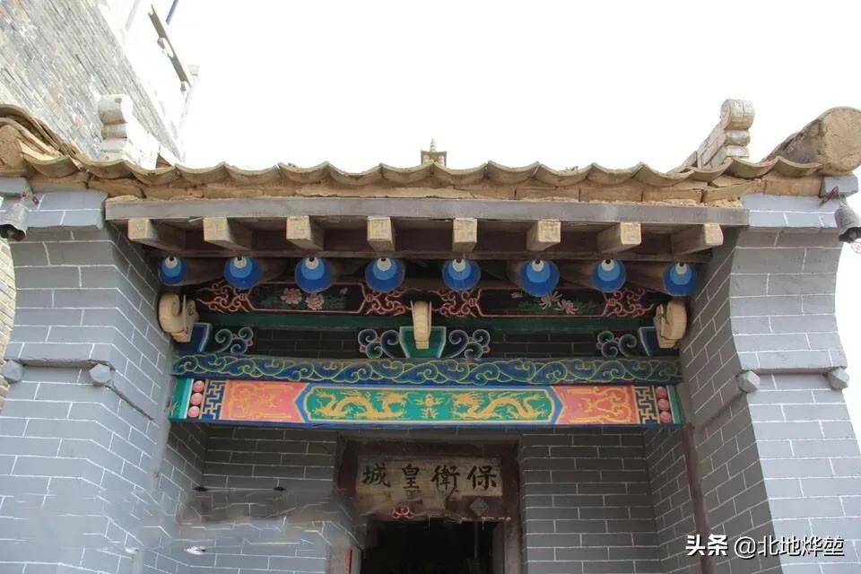 古建筑之美之徽派老砖雕,砖雕屋脊明清老式