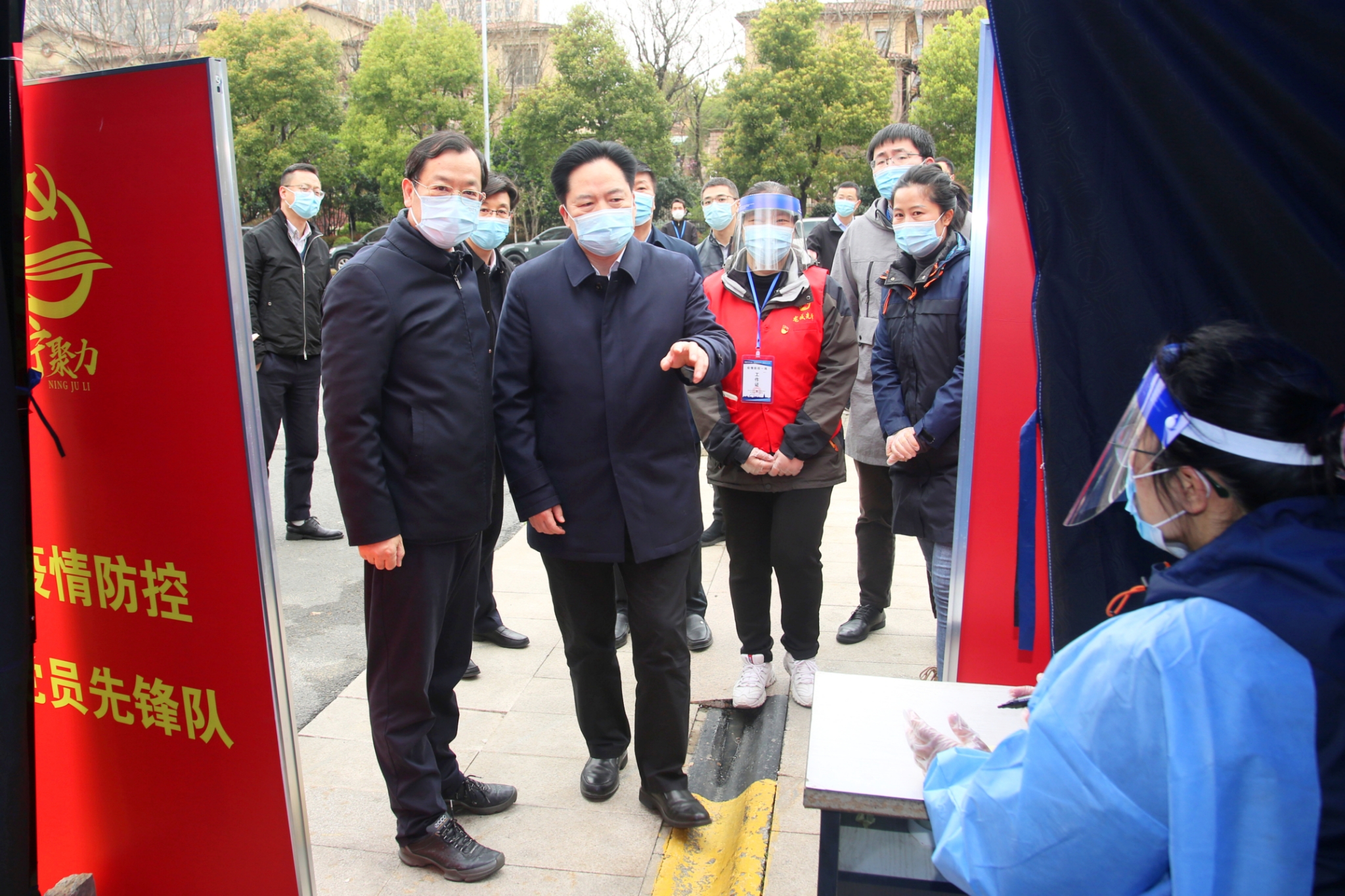 陈金虎现场检查疫情,陈金虎防疫