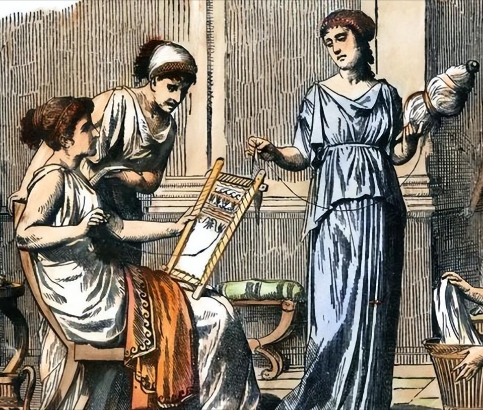 古希腊服装历史,古希腊服装是用什么面料做的