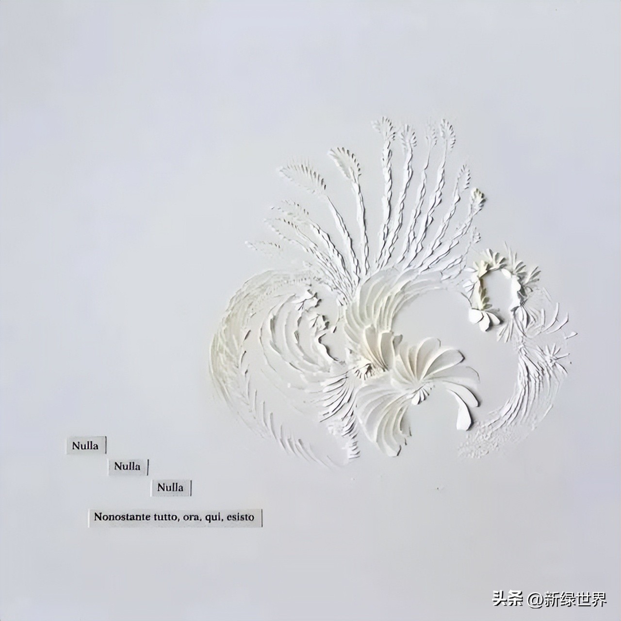 纸艺作品绘画,千变万化的纸艺术作品