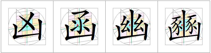 汉字书写的重心,汉字的重心是什么