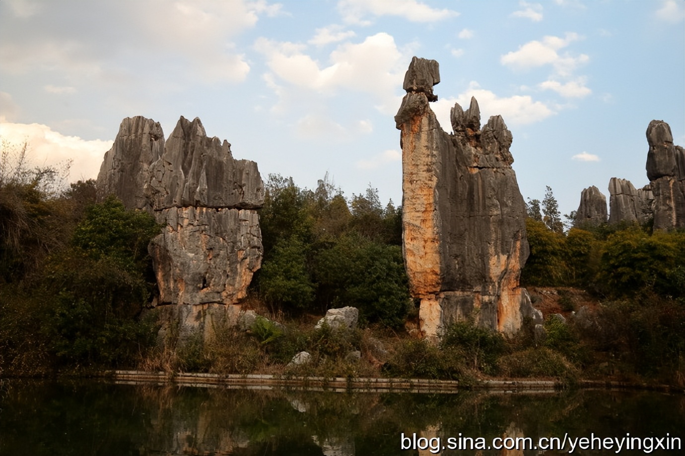 世界地质公园云南石林风景区,昆明石林国家地质公园