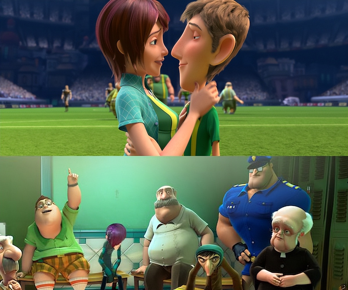 挑战者联盟足球跳舞片段,挑战者联盟动画电影