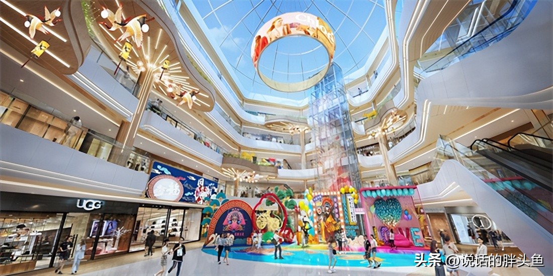 淮安大学城商场现状,新学校新商场项目