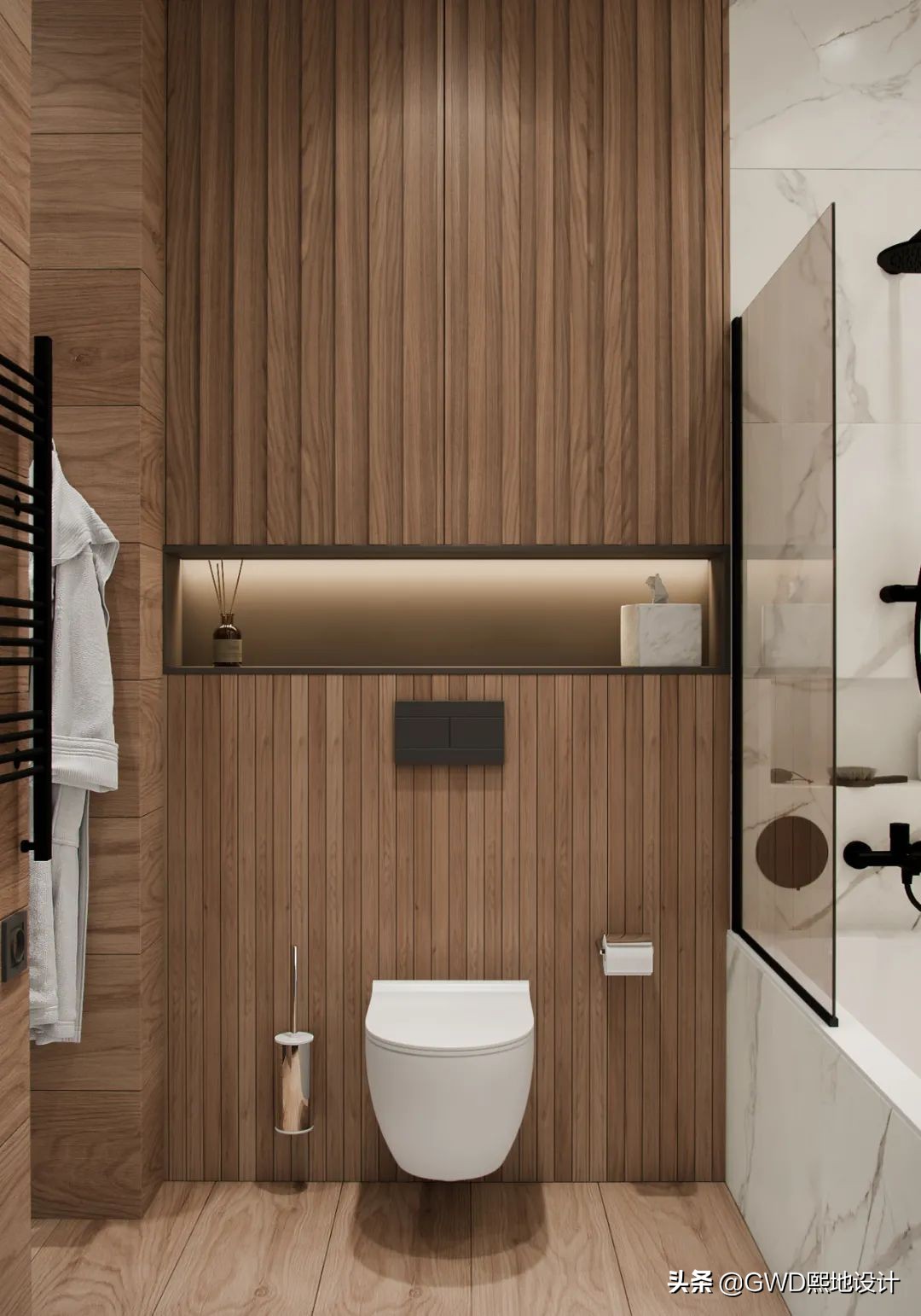 最美卫生间装修效果图,2021最火卫生间设计效果图