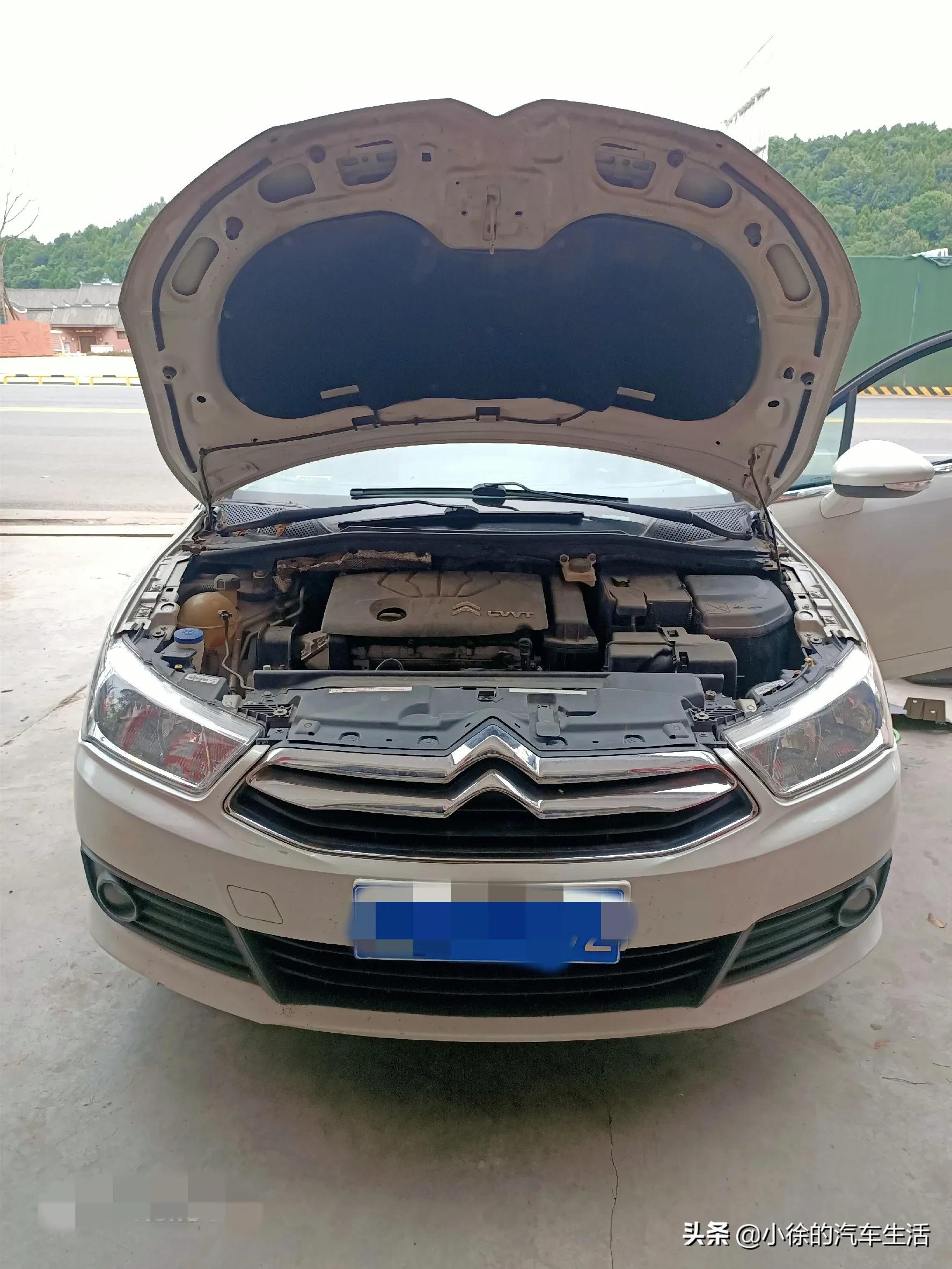 才7万多公里的法系车，雪铁龙世嘉，暖风水箱就坏了？