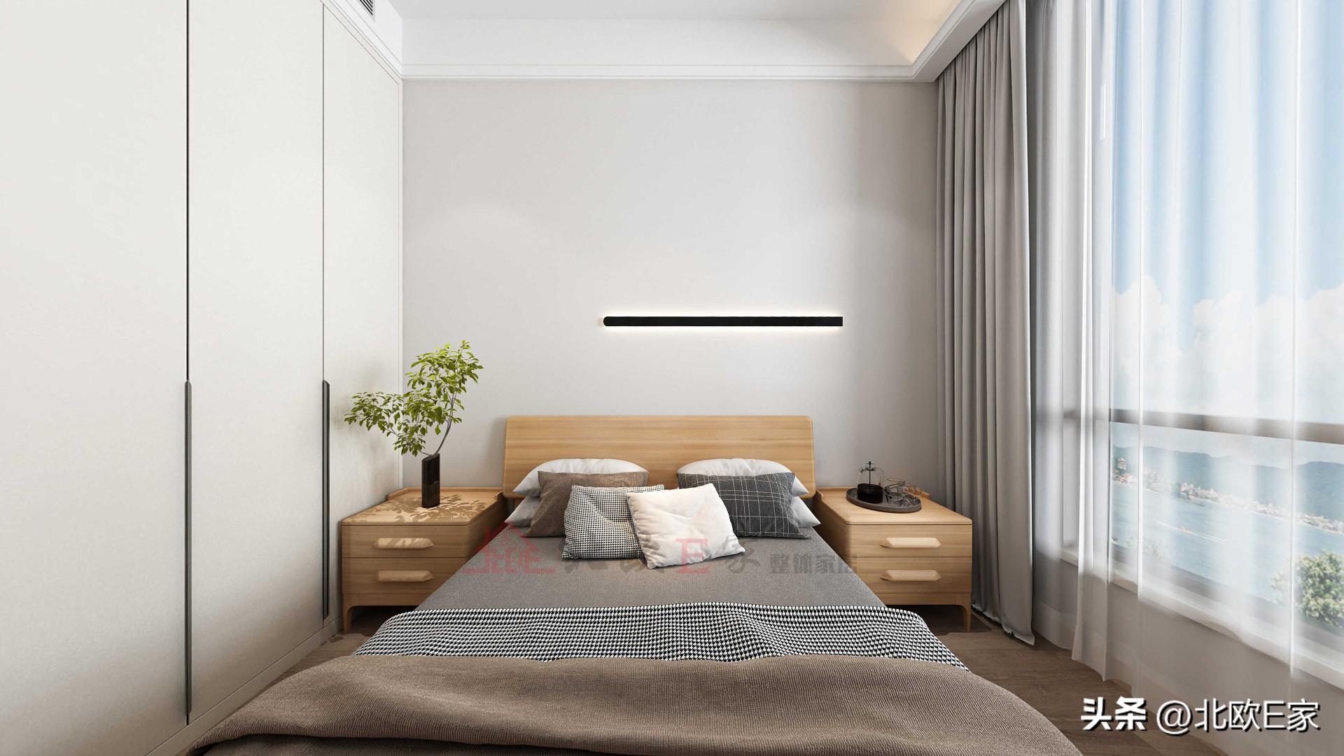 北欧e家简约家具,极致简约北欧风感受静谧生活