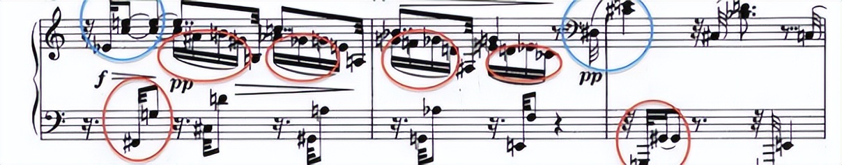 《勋伯格三首钢琴小品》第一首的音高组织与结构思维是什么？