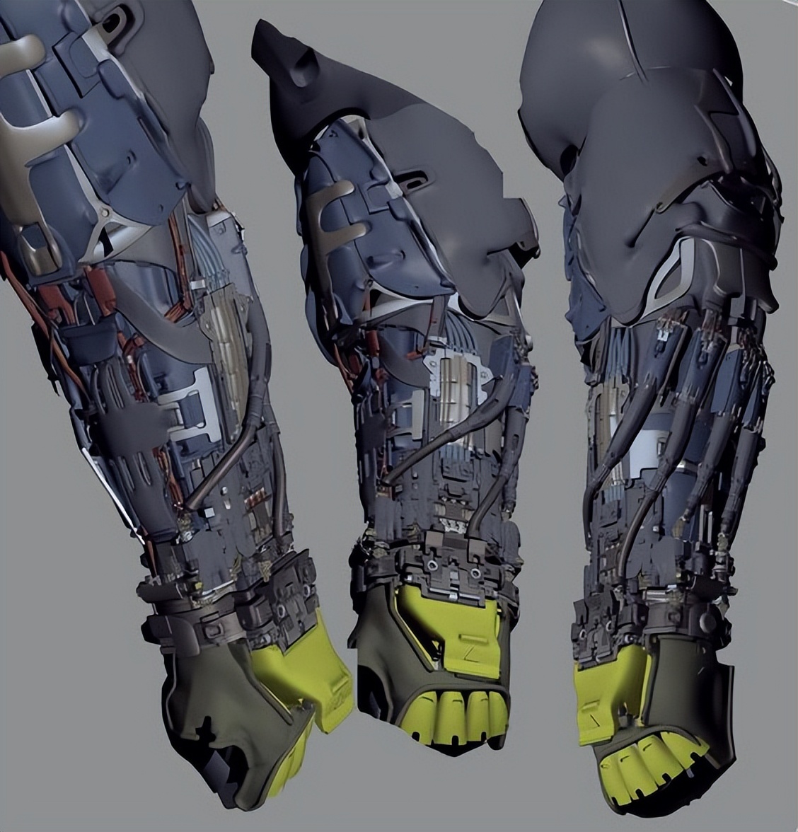 COOL!令人叹为观止的精密机甲穿戴设备｜设计师mikenash作品欣赏