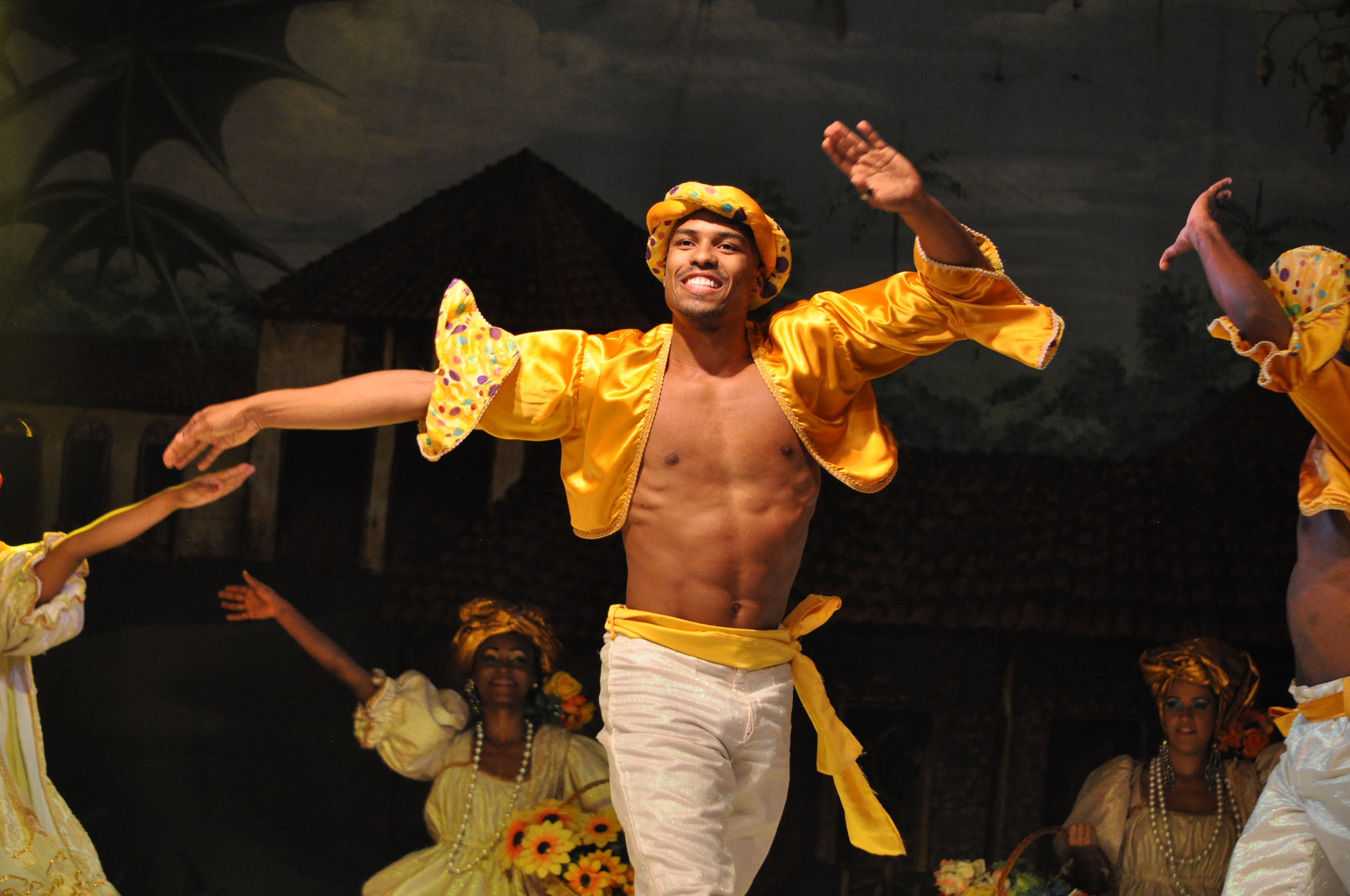 在里约,在巴西看桑巴舞