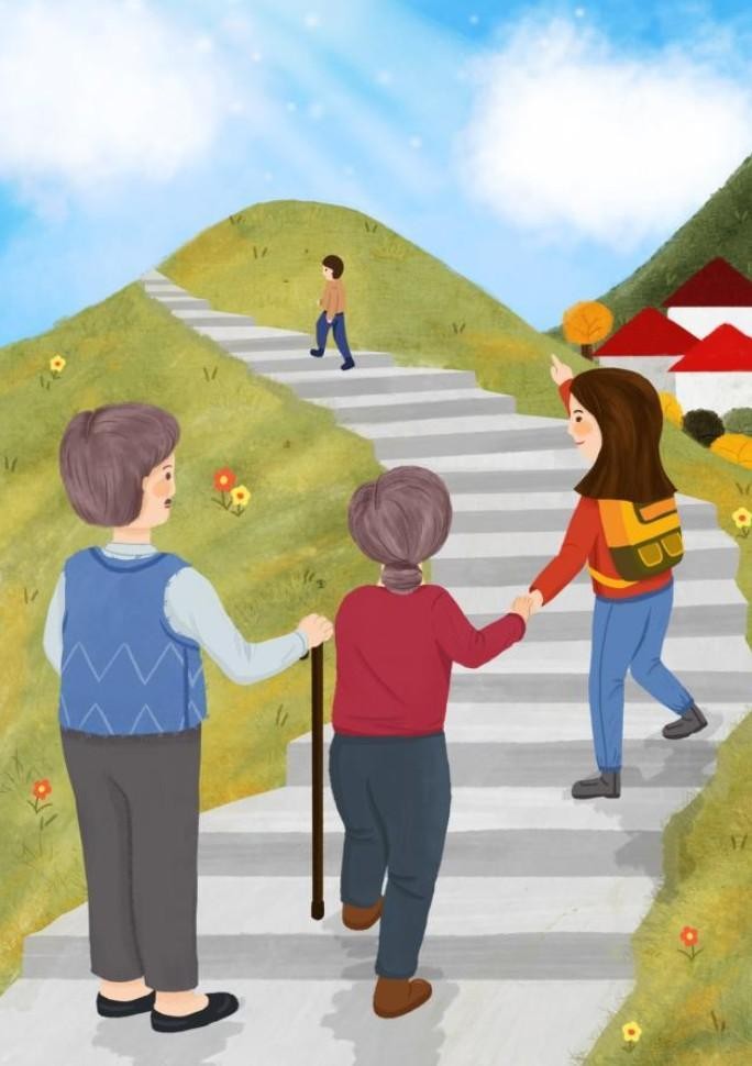 一年一度重阳尊老敬老日,又是一年重阳节尊老敬老情意浓