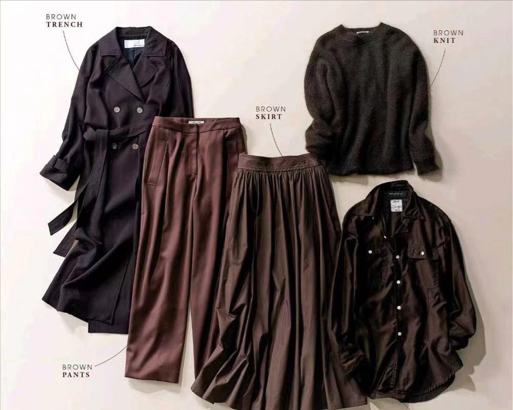 穿搭技巧及配色咖啡色,配色穿搭技巧咖啡色和紫色