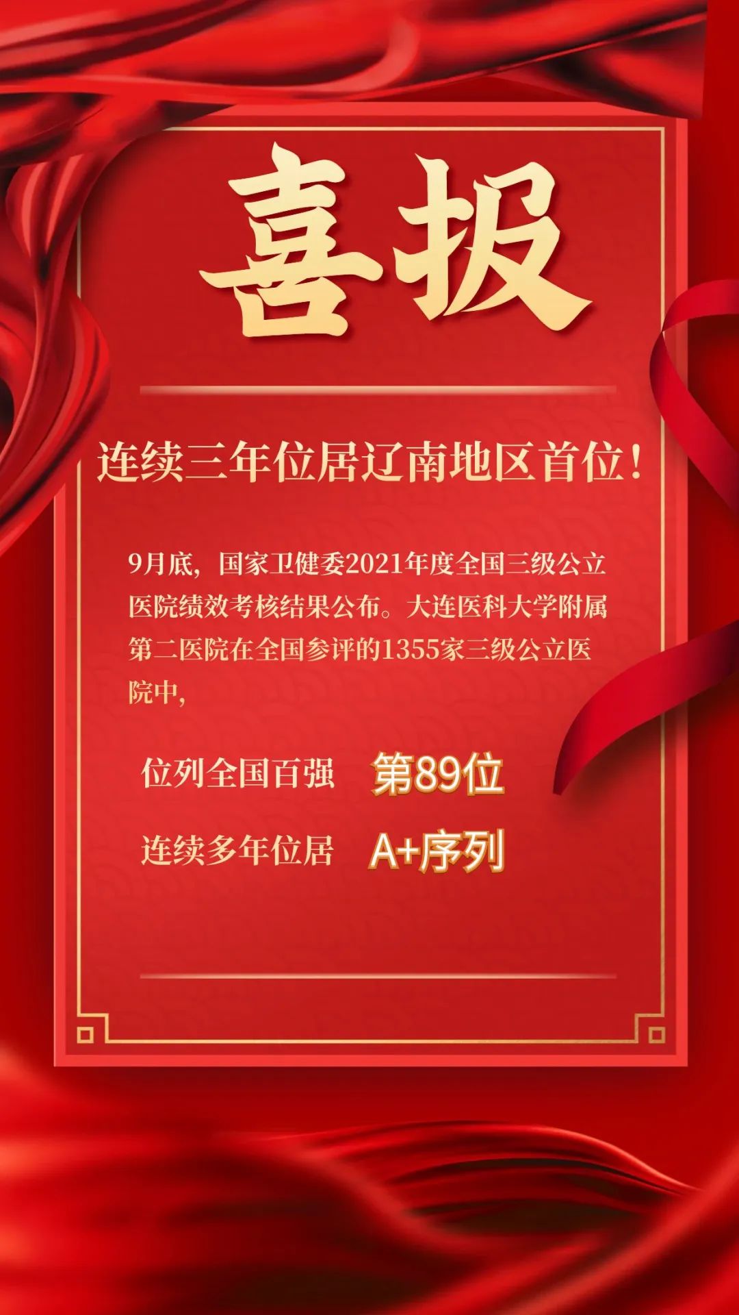 大连医科大学附属二医院是三甲吗,大连医科大学附属第二医院三部