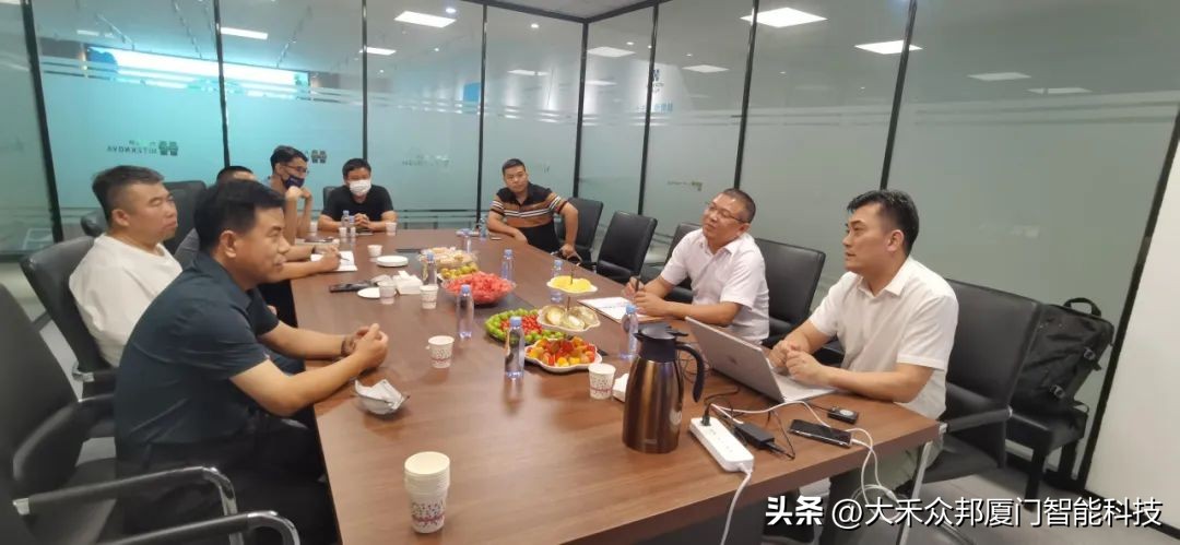 合作共赢未来可期馆陶县经济开发区*党**工委书记一行考察大禾众邦