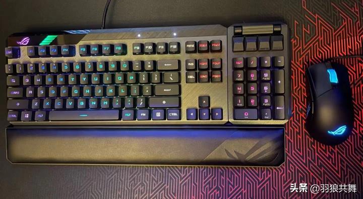 rog键盘和罗技键盘,罗技gpro键盘青轴测评