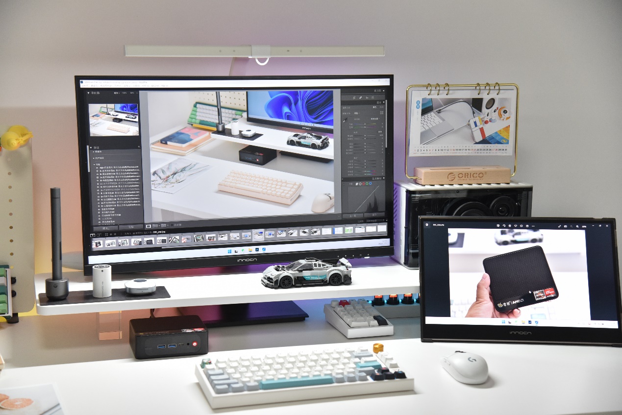 放弃台式，巴掌大零刻SER55500U打造简洁桌面，性能不输传统电脑