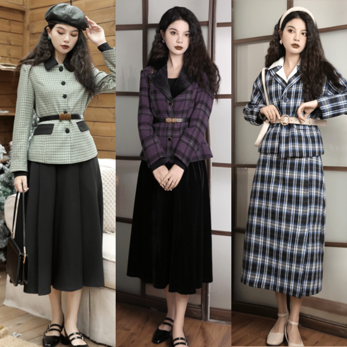 女士穿搭30岁轻熟风裙子,适合30岁穿的裙子气质大方显瘦