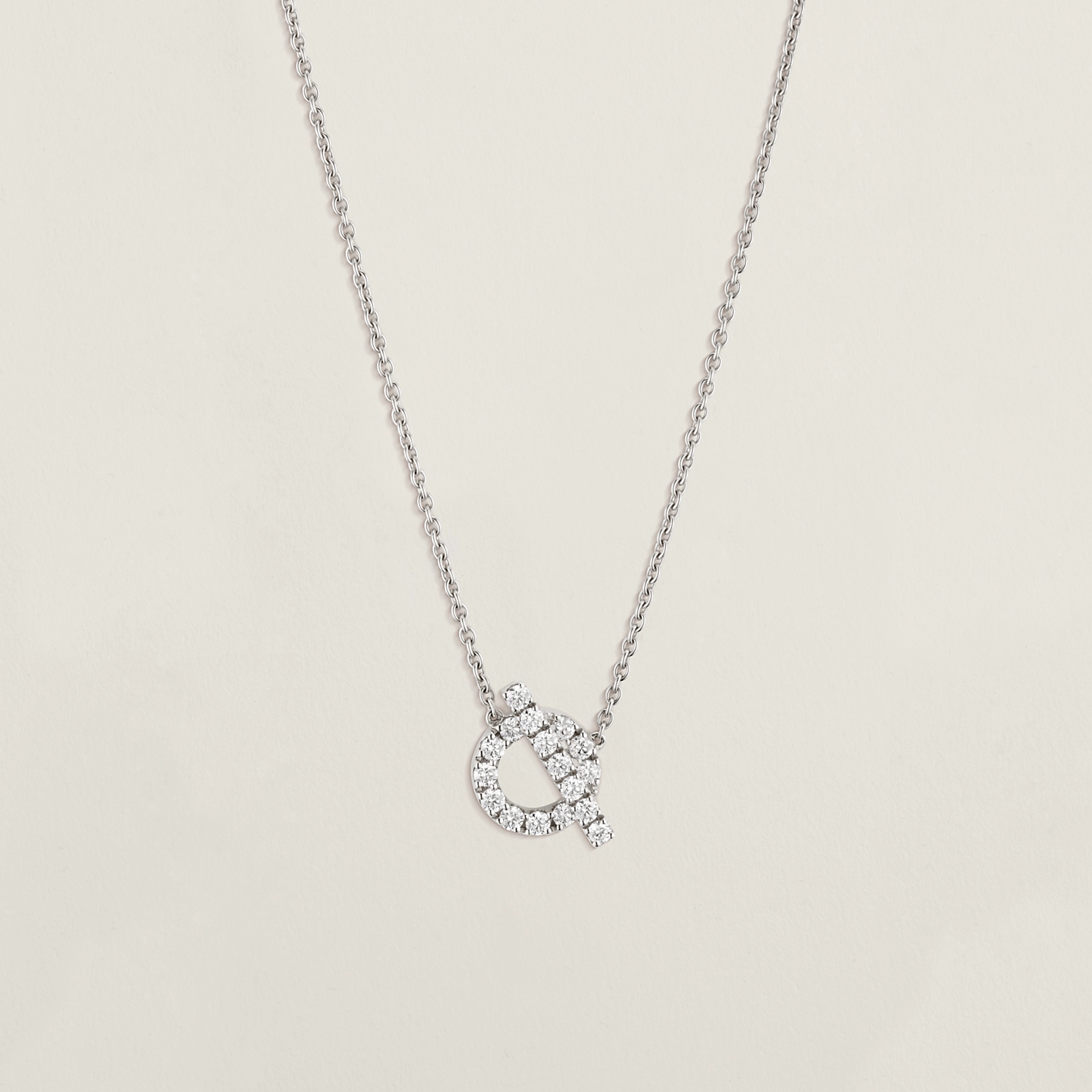 爱马仕finesse满钻项链,爱马仕怎么自己带丝带