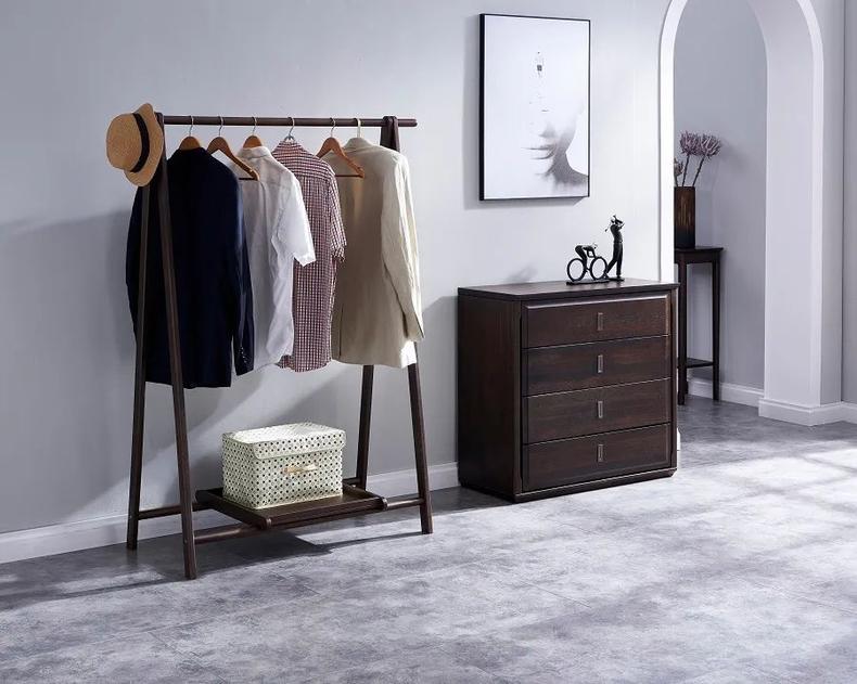 衣帽架怎么摆最合适,别致优雅衣帽架