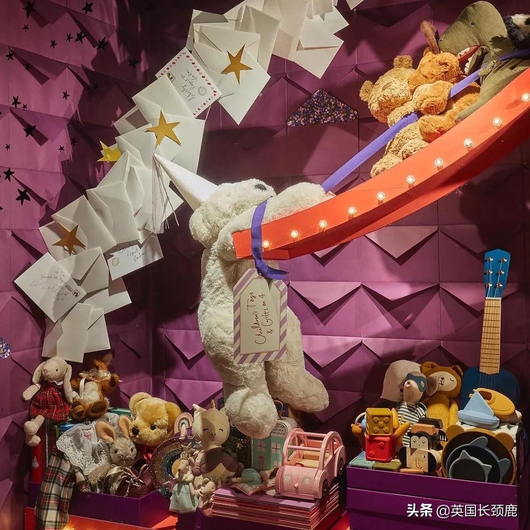 伦敦圣诞橱窗,2021年英国圣诞