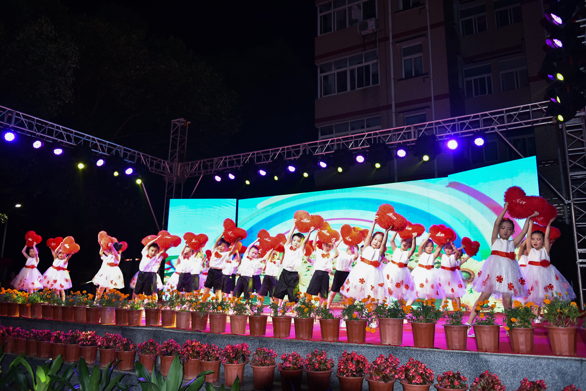 放飞梦想向阳生长,向阳蓓蕾幼儿园