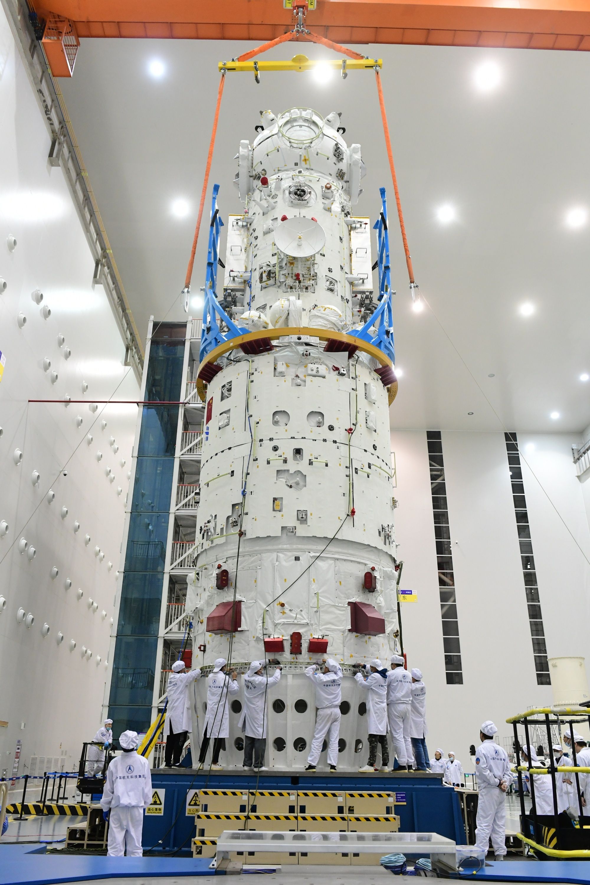 中国空间站从这里诞生Vol.3丨揭秘中国空间站在地面经历的“体检”！