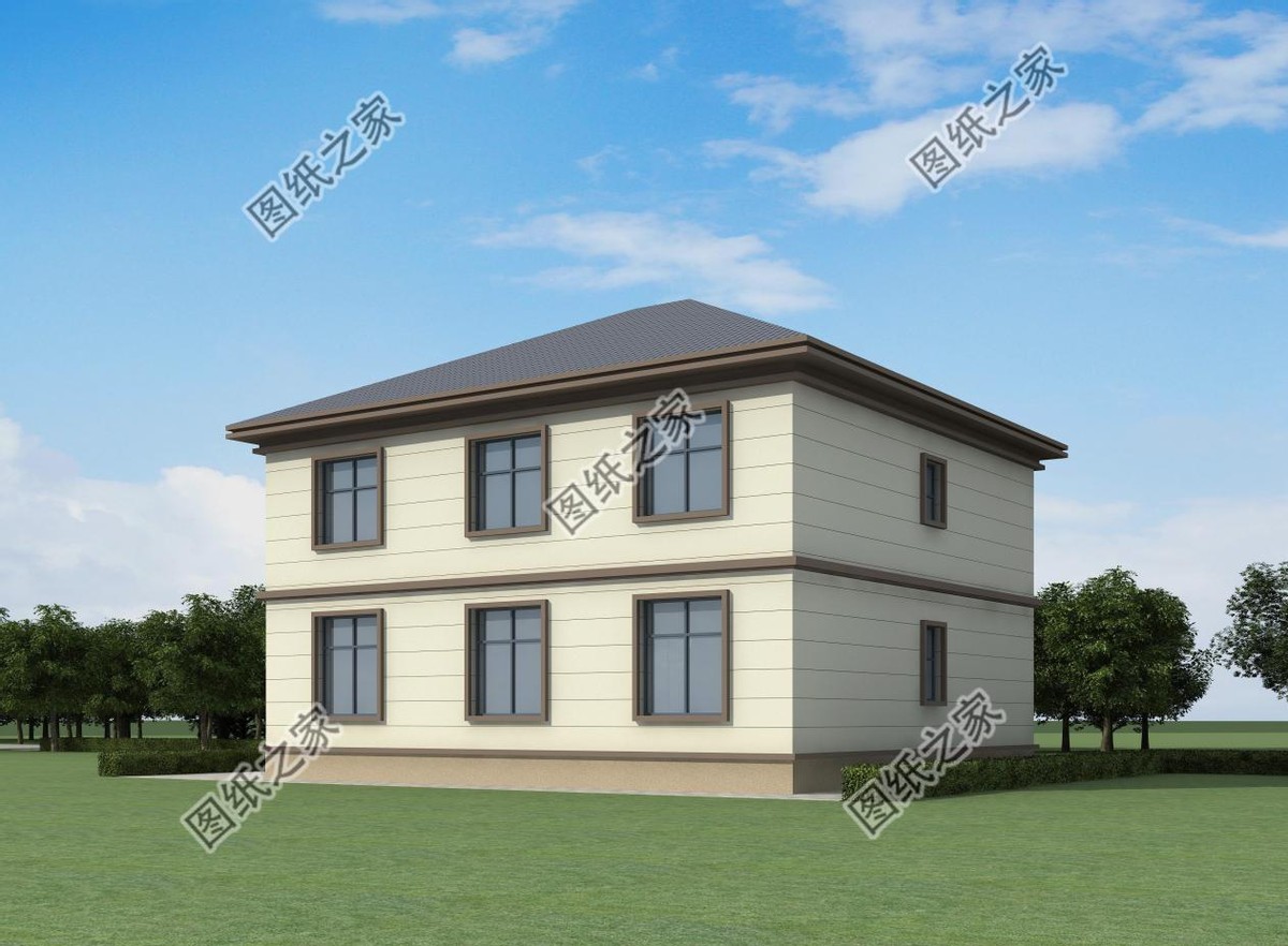 农村自建房坡屋顶简单好看设计,自建房坡屋顶设计效果图大全