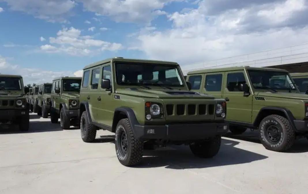 旧版猎豹与三菱帕杰罗,猎豹汽车和帕杰罗