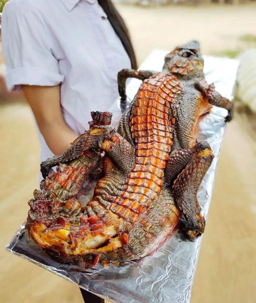 柬埔寨卖肉,柬埔寨路边摊