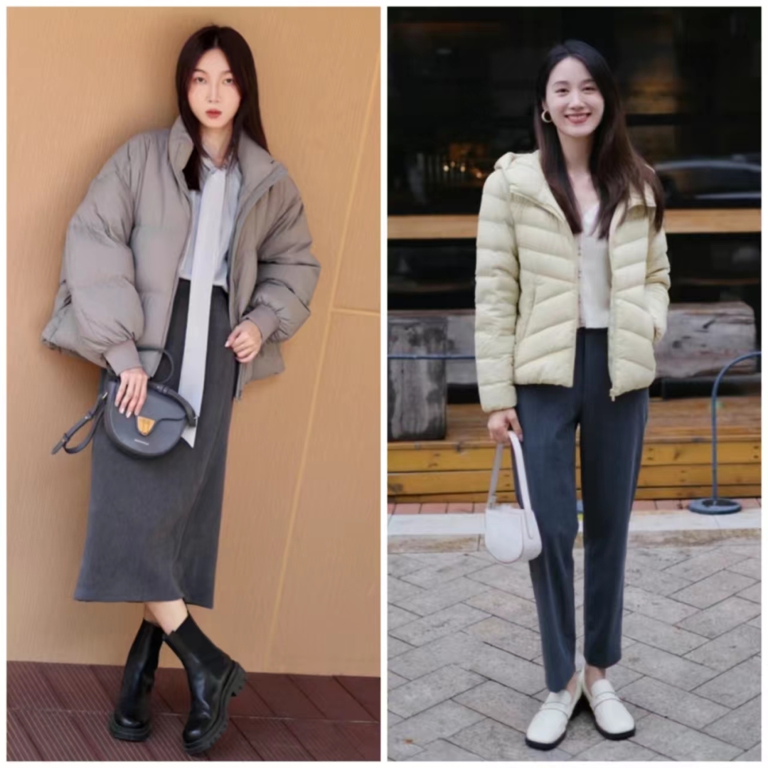 打工人羽绒服穿搭,精致打工人一周穿搭男冬天