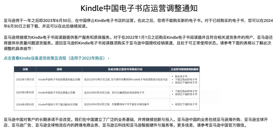 如何备份你购买的电子书？亚马逊官宣：将停止Kindle中国运营