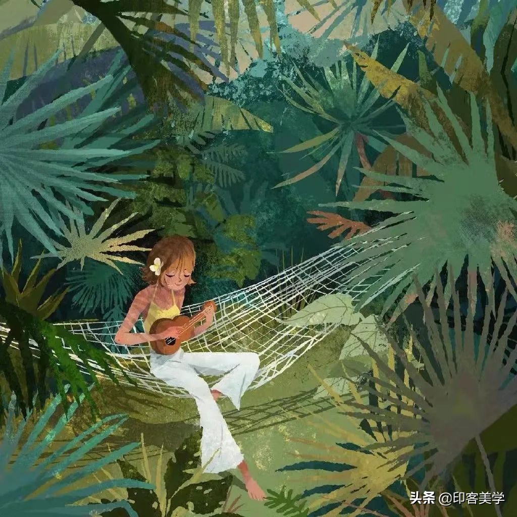 小众插画头像,分享给大家一组我的原创插画头像