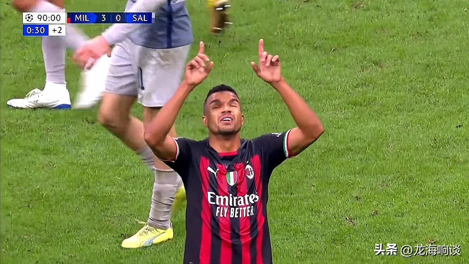 天王盖地虎，还看大吉鲁。吉鲁老树开花，独造五球扛着AC米兰出线