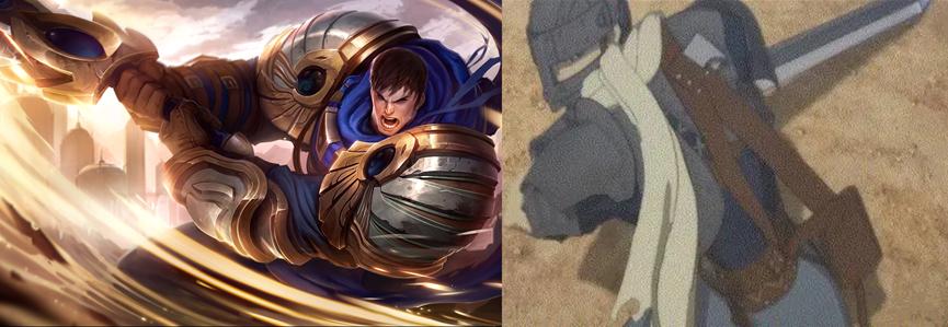 英雄联盟盖伦背景,英雄联盟的原型是什么