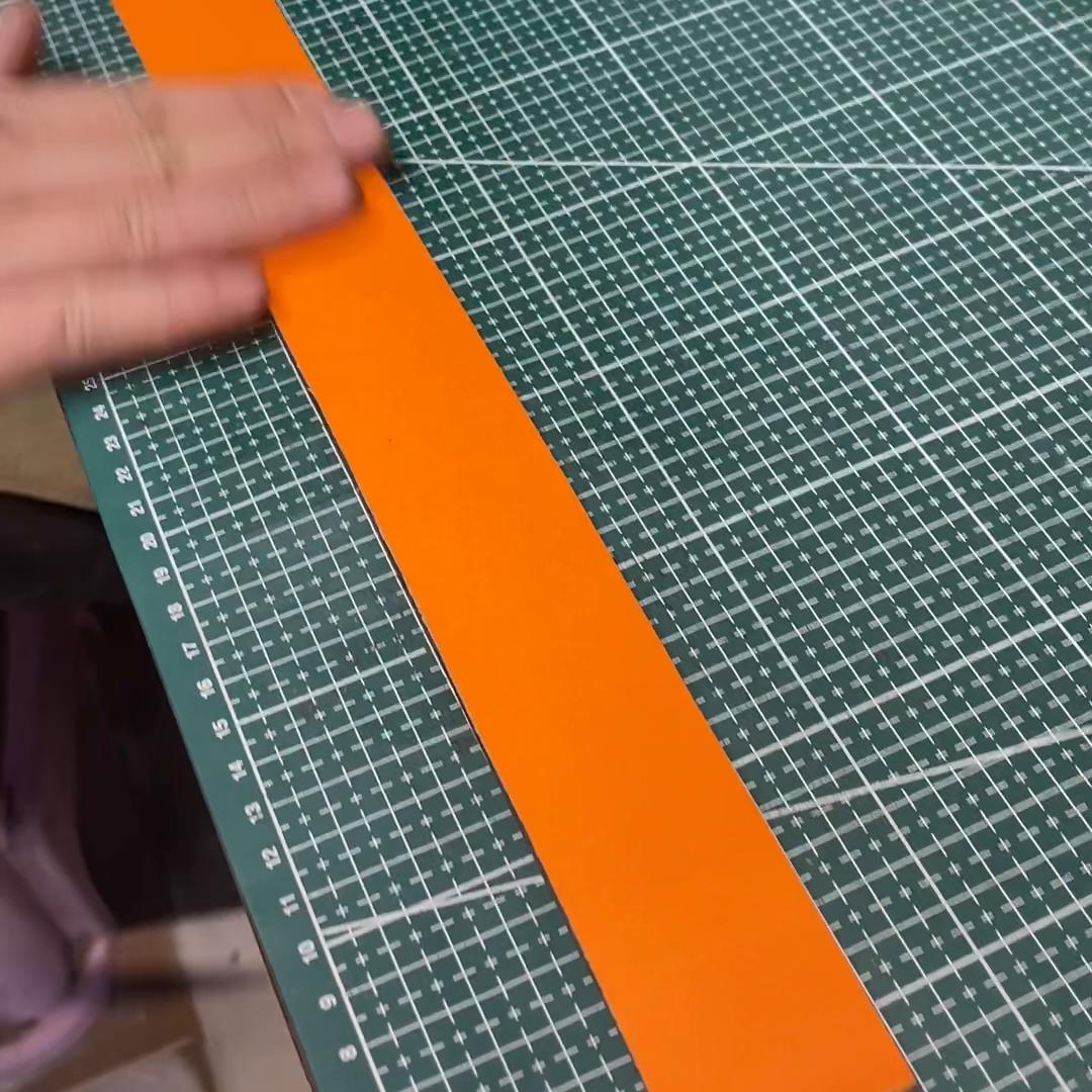 自制手工皮带缝线,纯钛针扣皮带制作