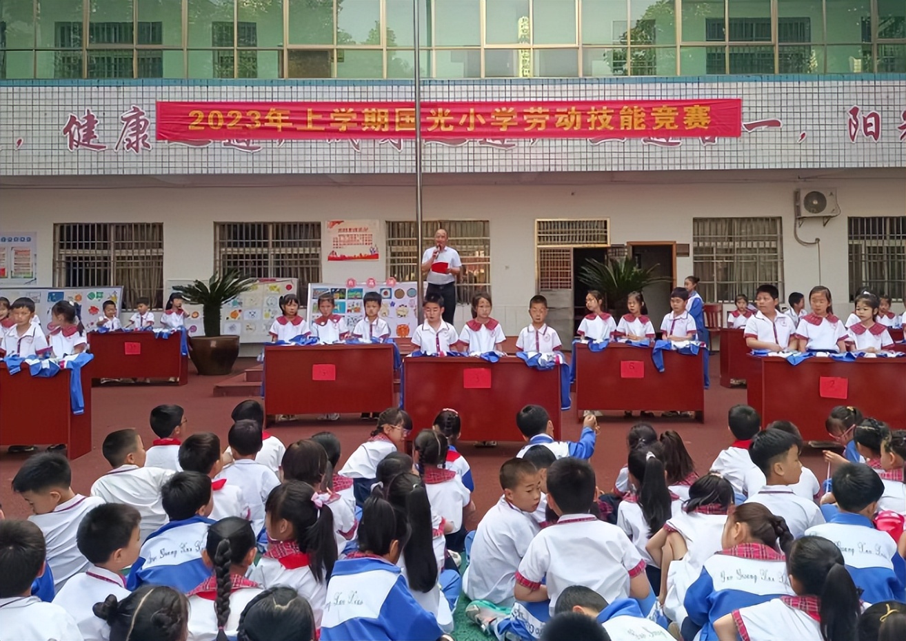 醴陵市国光小学举行劳动技能比赛