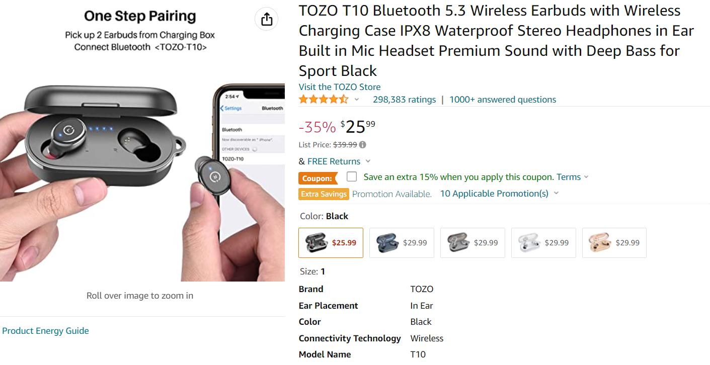 美国亚马逊蓝牙耳机排名,美国亚马逊产品推荐