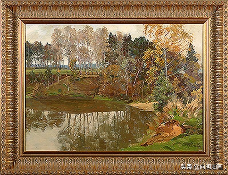 古典油画和苏联油画风格,苏联著名油画家油画作品