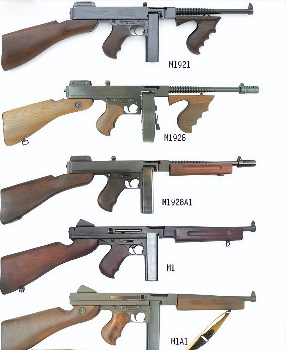 汤普森第一支冲锋枪,汤普森冲锋枪