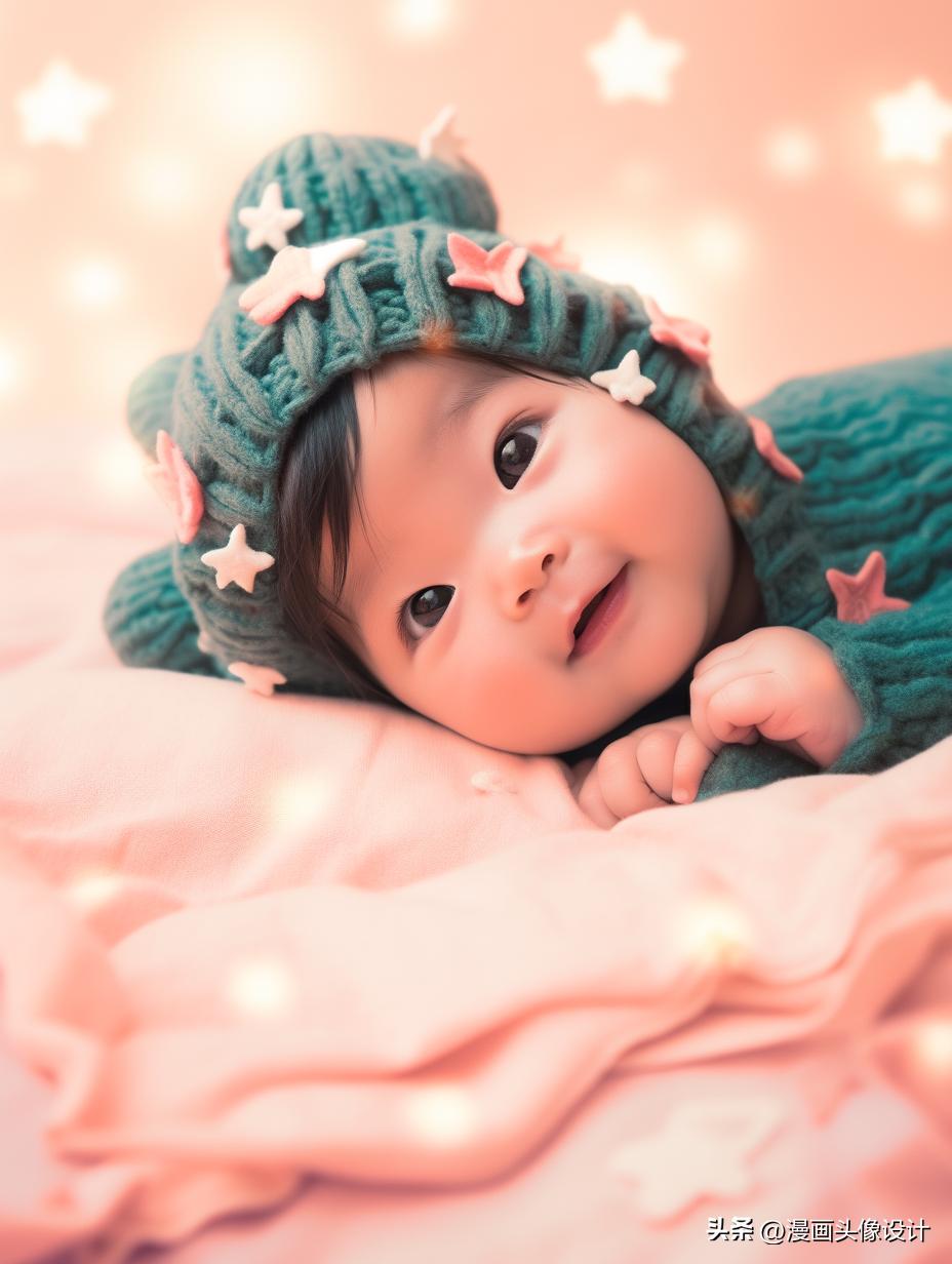 宝宝出生照百日照,宝宝出生照创意图片