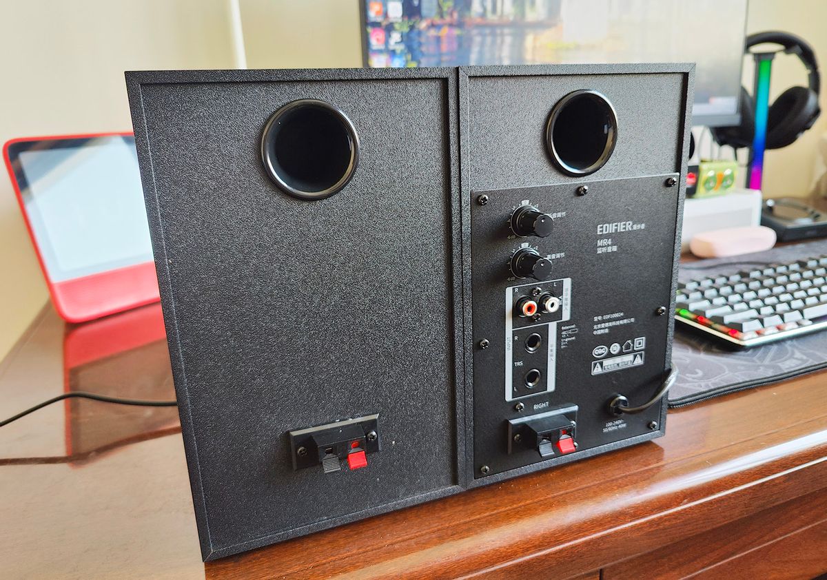 漫步者监听音箱mr4音质测试,漫步者mr4音箱怎么有底噪